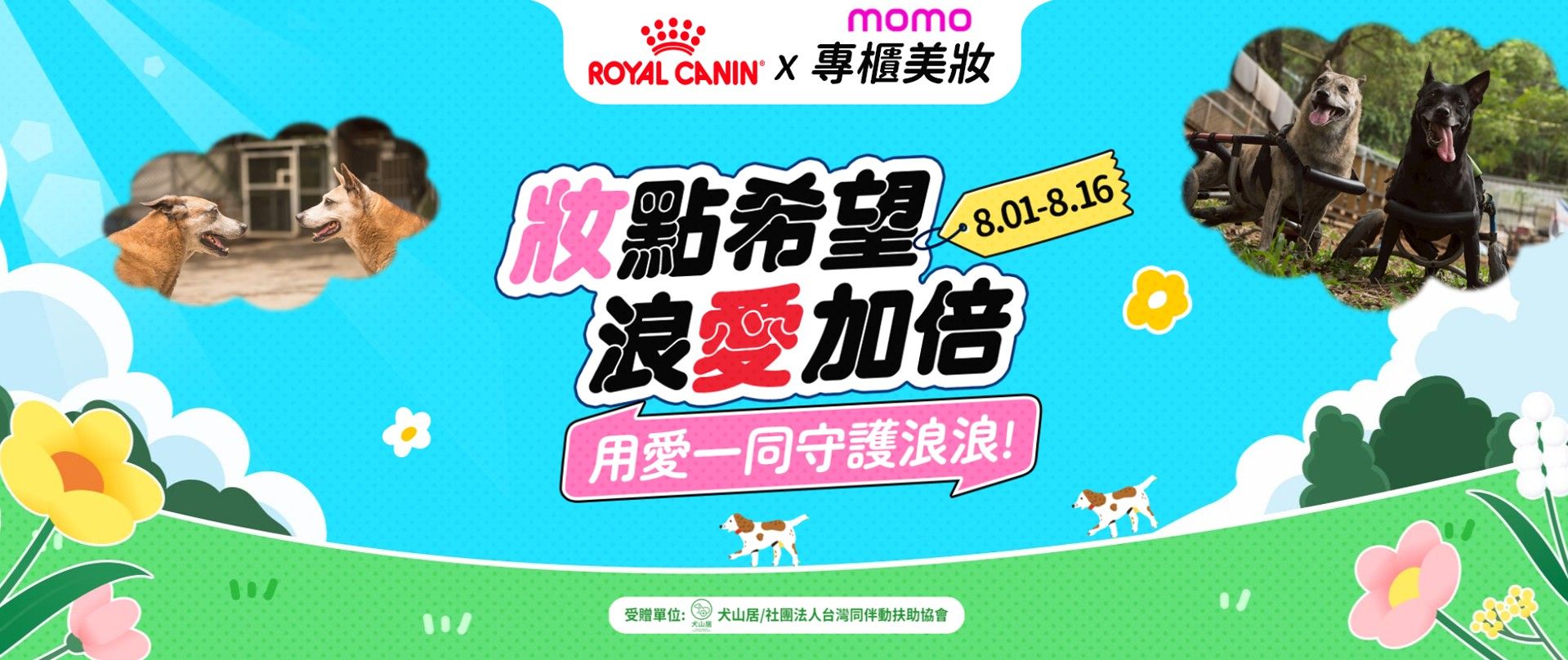 ▲▼ 公益,法國皇家,流浪動物,美妝品牌,愛心,momo。（圖／法國皇家提供）