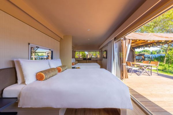 ▲天成逸旅-朋趣豪華露營天馬號。（圖／業者提供）