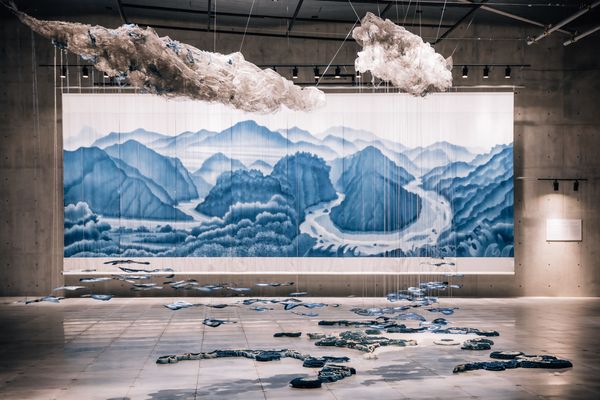 ▲▼台灣文化吉祥物「a-We氣球」升上大阪天空！大阪世博百年古蹟外亮相。（圖／文化部）