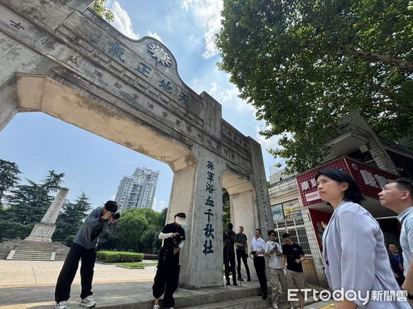 ▲▼2025年海峽兩岸記者湖南行聯合採訪,朱鳳蓮,常德會戰,國台辦。（圖／記者陳冠宇攝）