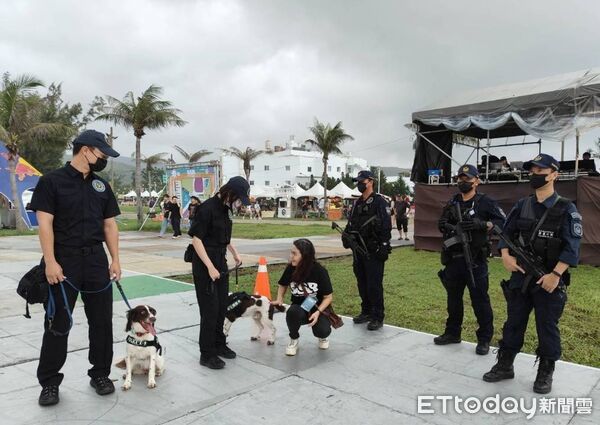▲「恆春熱」國際音樂祭登場，恆春警實施安全維護及交通疏導。（圖／記者陳崑福翻攝）
