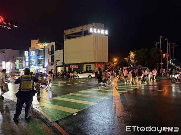 ▲「恆春熱」國際音樂祭登場，恆春警實施安全維護及交通疏導。（圖／記者陳崑福翻攝）