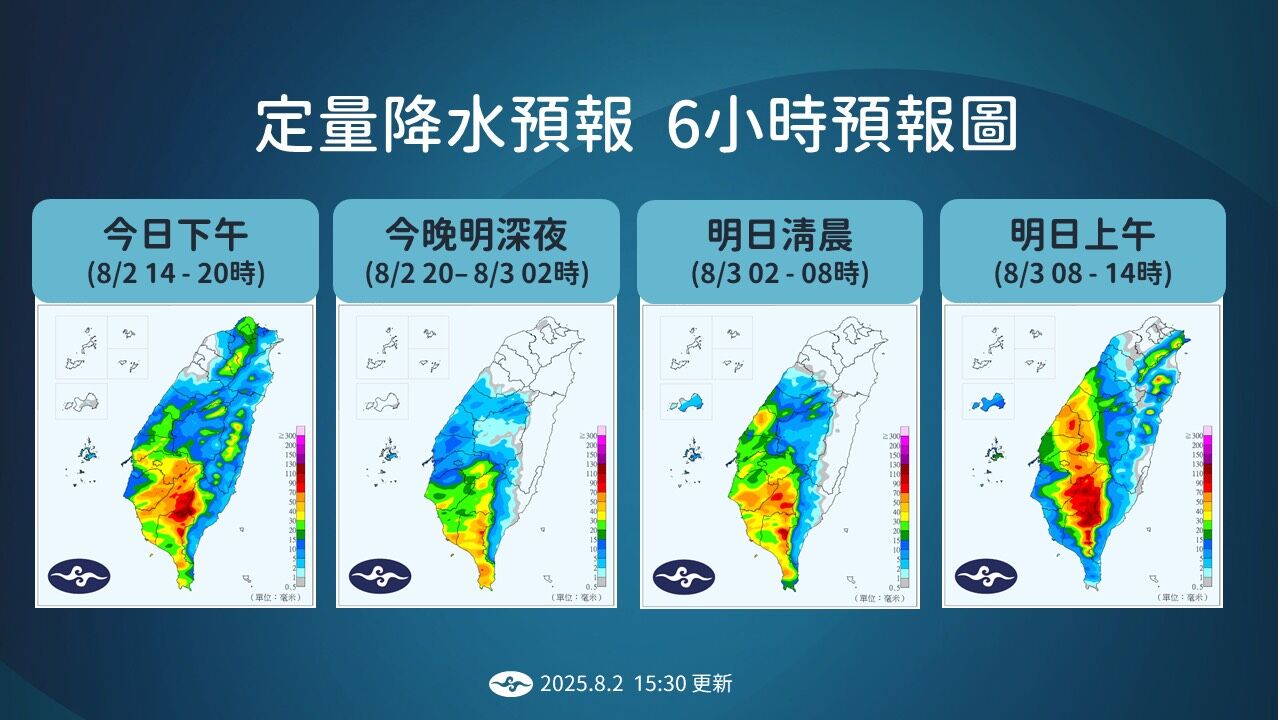 ▲▼天氣趨勢。（圖／氣象署提供）