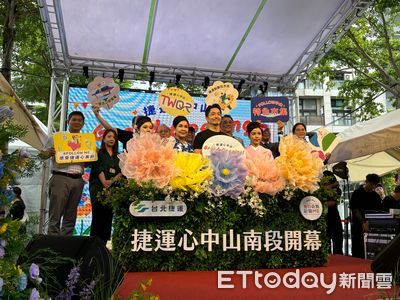 心中山線形公園南段開幕　蔣萬安：目標推動連接台北車站
