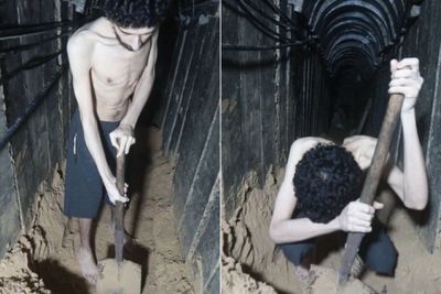 已在鬼門關前！人質「瘦成骷髏」親掘墳墓　以色列請求援助