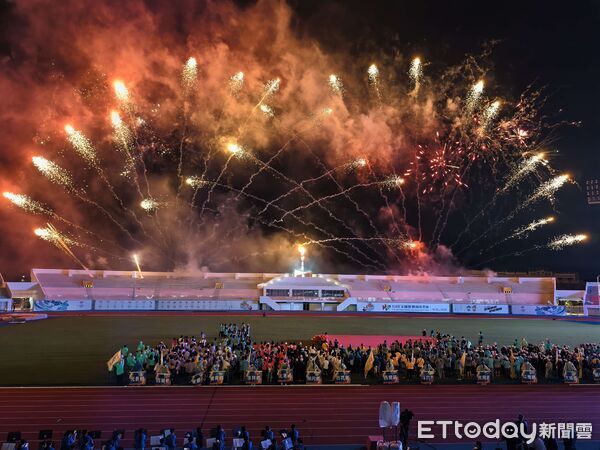▲雲林縣114全縣運動會開幕。（圖／記者游瓊華翻攝）