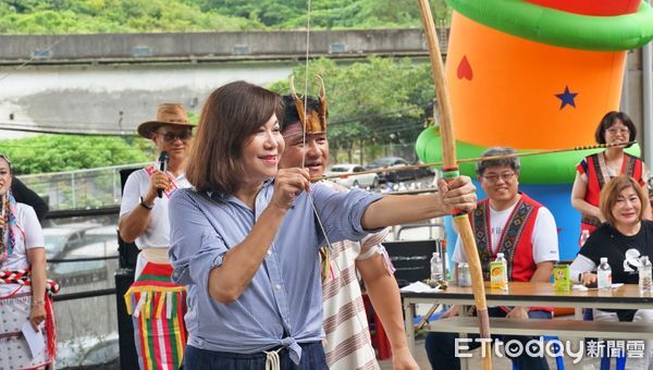 ▲基隆豐年祭展現原民力。（圖／記者郭世賢翻攝）