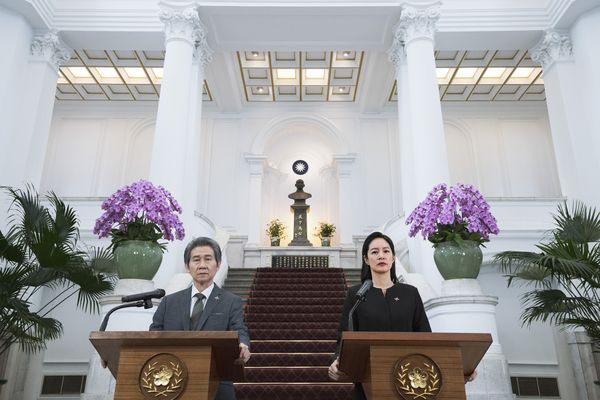 ▲《零日攻擊》Janet、陳文彬、鄭有傑、鄧九雲。（圖／牽猴子提供）