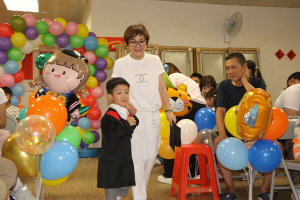 ▲新北首屆居家托育畢業典禮。（圖／新北市社會局提供）