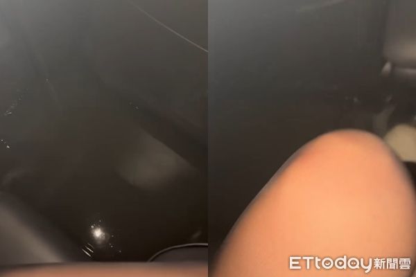 ▲▼女網友還原車輛滅頂時的逃生過程。（圖／Threads網友「霏霏ㄦ」授權提供，請勿隨意翻拍以免侵權）