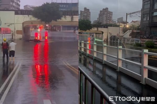 ▲▼女網友還原車輛滅頂時的逃生過程。（圖／Threads網友「霏霏ㄦ」授權提供，請勿隨意翻拍以免侵權）