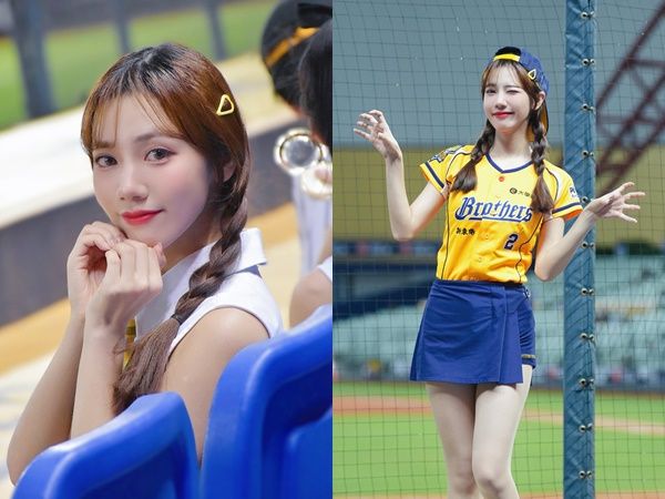 ▲▼大巨蛋捕捉「漂亮女球迷」身分曝光　球迷笑翻：主持人要去看眼科。（圖／翻攝abby28920）