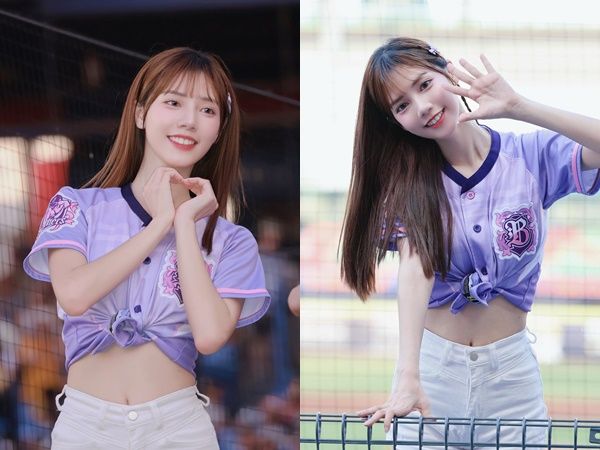 ▲▼大巨蛋捕捉「漂亮女球迷」身分曝光　球迷笑翻：主持人要去看眼科。（圖／翻攝abby28920）