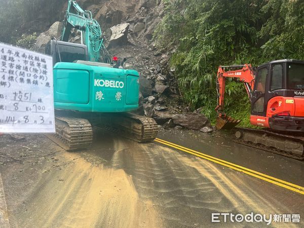 ▲杉林溪連外道路投51線道路搶修封閉。（圖／翻攝「南投縣政府」臉書粉專，下同）