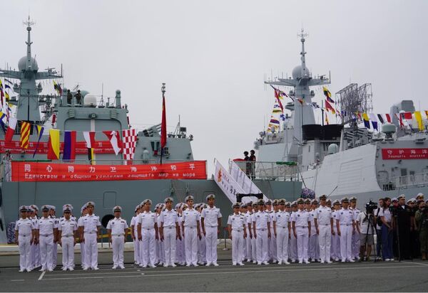 ▲▼中俄海上聯合軍演　將進行實際使用武器訓練。（圖／翻攝中國軍號）