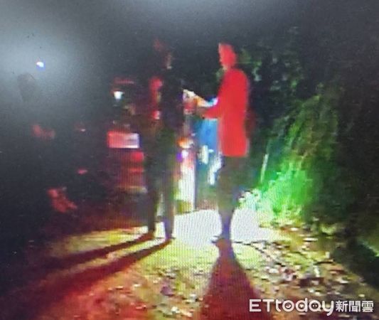 ▲國姓鄉「大横屏山」迷途登山客獲救。（圖／記者高堂堯翻攝，下同）