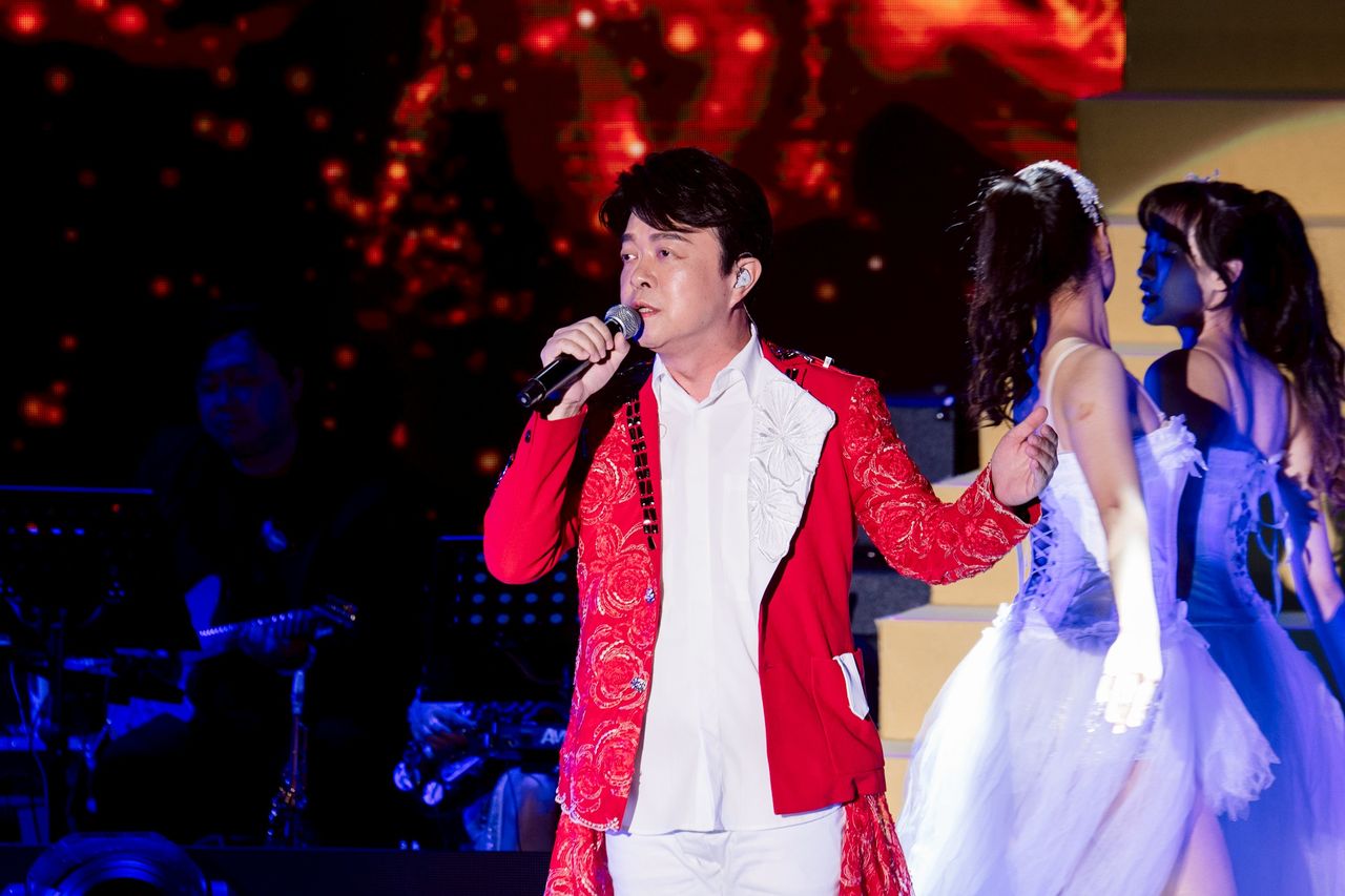 ▲▼翁立友出席钻石舞台之夜演唱会。（图／万星传播提供）