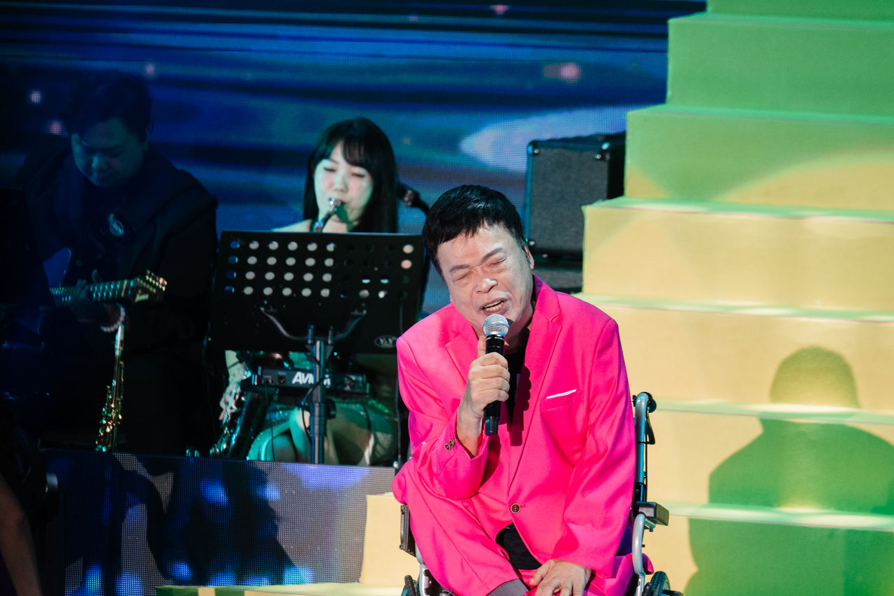 ▲▼曾心梅、翁立友、阿吉仔出席钻石舞台之夜演唱会。（图／万星传播提供）