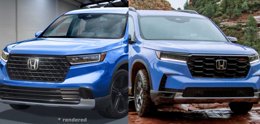 ▲海外釋出第5代HONDA Pilot資訊。（預想圖／翻攝自Yotube@AutoYa）