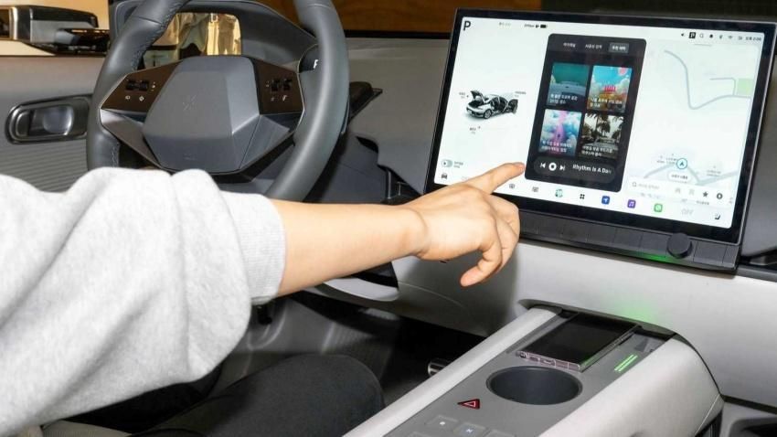 ▲品牌日前發表的Pleos OS車載系統，不意外將搭載在新一代Tucson。