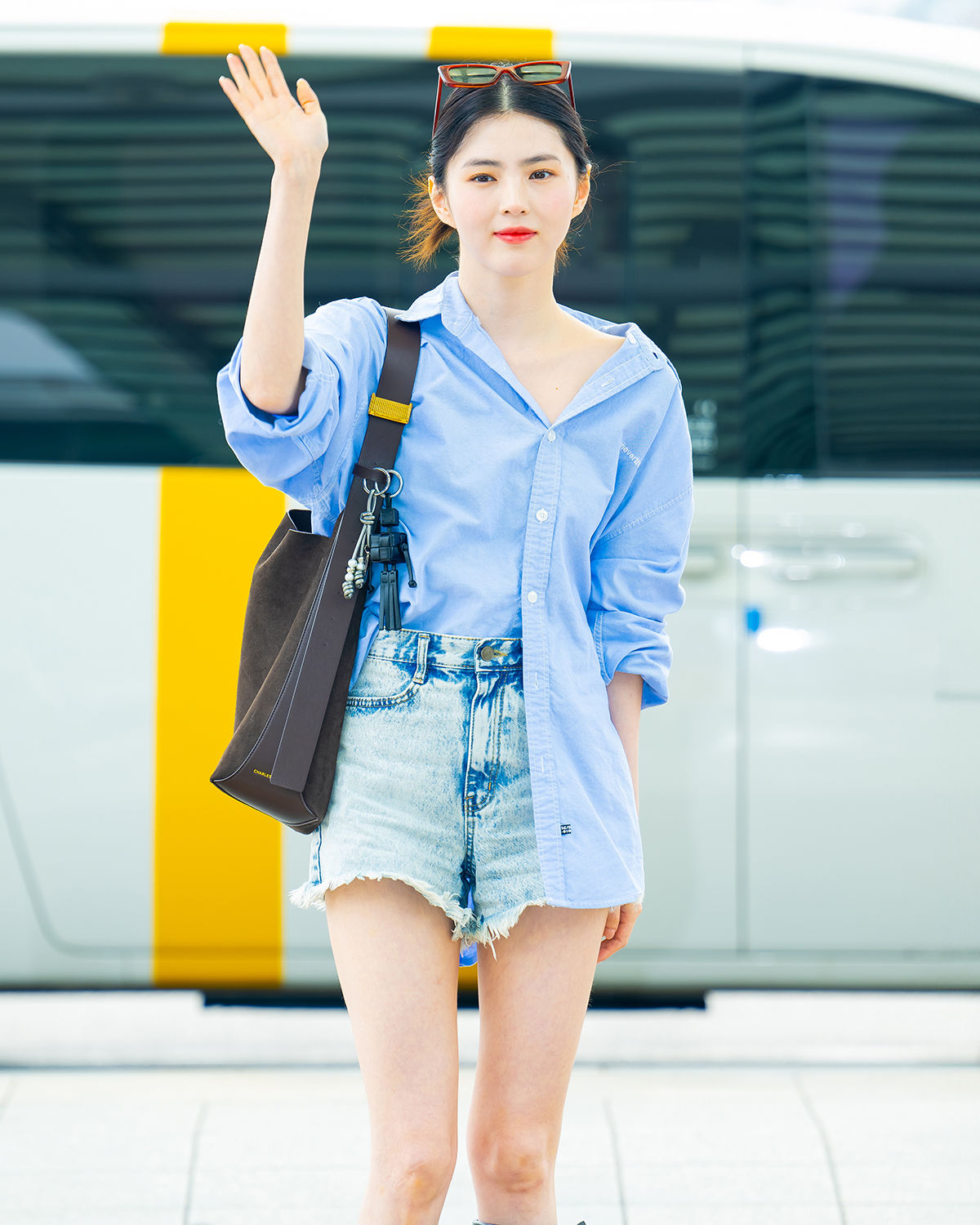 ▲▼     韓韶禧來台機場造型超平價 。（圖／品牌提供）