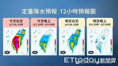 高屏豪雨6天下破2千毫米 中南部轉晴要到周三
