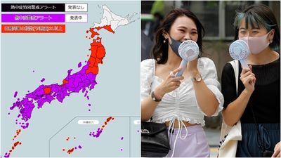 日本熱炸！多地逼近40°C　「38都府縣」中暑警報齊發