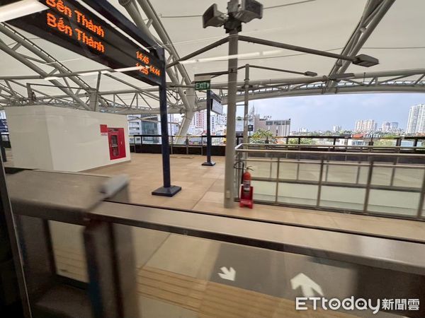 ▲越南捷運1號線  。（圖／記者陳致平攝）