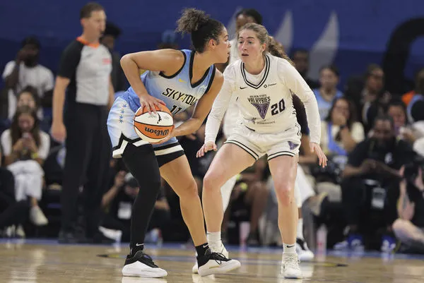 ▲▼WNBA比賽，金州女武神作客芝加哥天空。（圖／達志影像／美聯社）