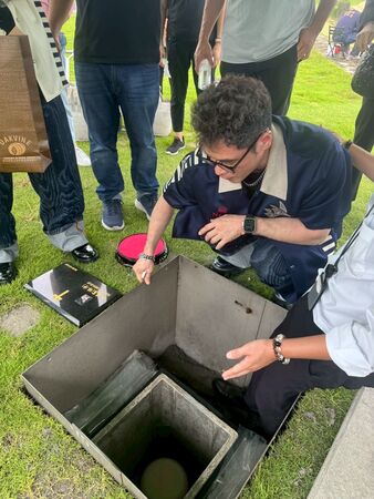 ▲▼ 林沖圓滿安葬。（圖／林沖兒子林凱文提供）