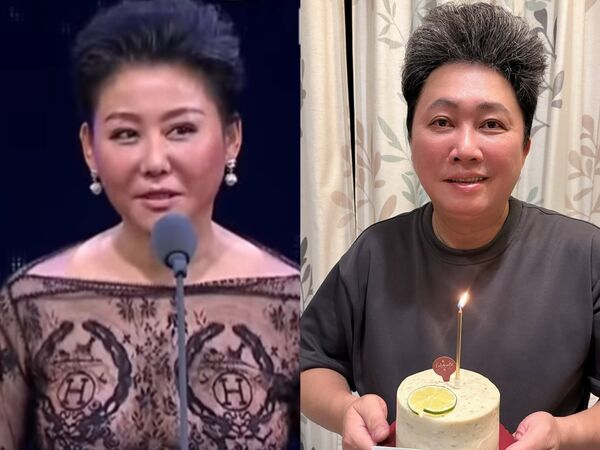 ▲▼趙正平遭虧撞臉藍心湄  。（圖／翻攝自趙正平臉書金鐘獎YouTube）