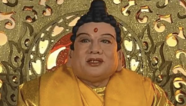 ▲在《西遊記》飾演「如來佛祖」的朱廣龍於北京病逝。（圖／翻攝自微博）