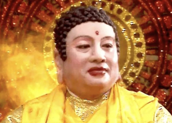 ▲在《西遊記》飾演「如來佛祖」的朱廣龍於北京病逝。（圖／翻攝自微博）