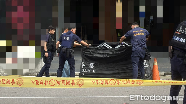▲▼高雄大樓驚傳墜樓！突聽碰一聲　女子倒臥大門口明顯死亡。（圖／記者吳世龍攝）