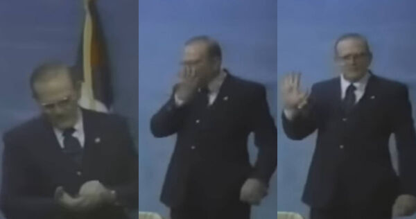 美國核化學家溫莎（Galen Winsor）。（圖／翻攝自YouTube）