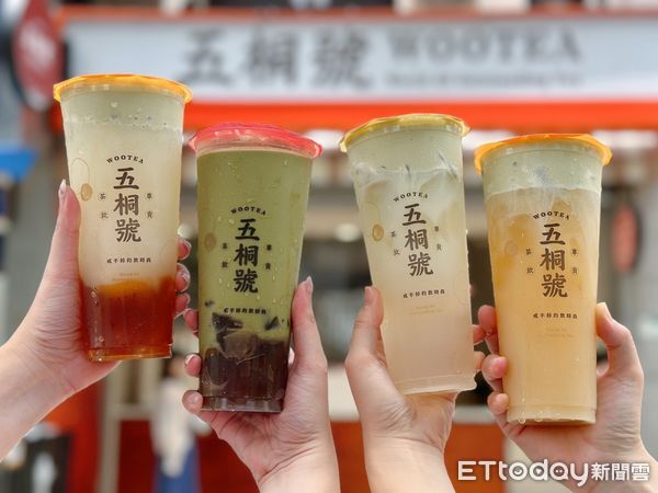 ▲▼五桐號推出全新「抹茶系列」。（圖／記者蕭筠攝）