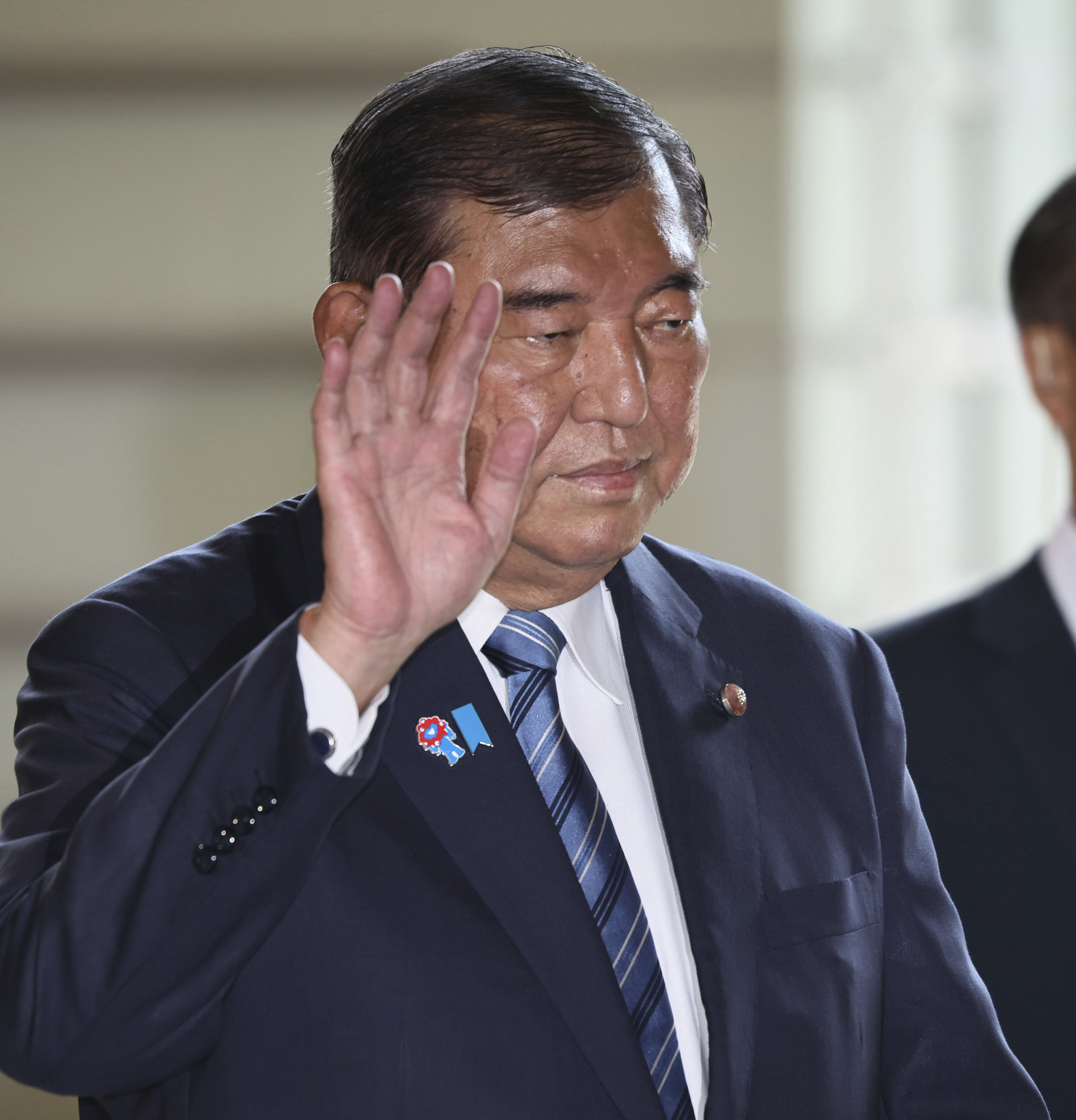 ▲▼日本首相石破茂遭自民黨內逼宮請辭。（圖／達志影像／美聯社）