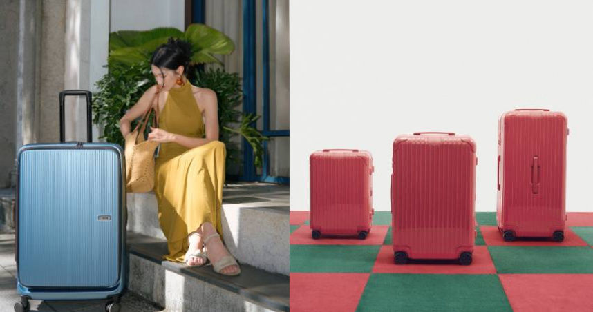 夢幻新色必收！高顏值行李箱推薦：RIMOWA石榴紅好仙美、CROWN灰藍色質感飆滿分