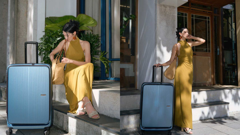 夢幻新色必收！高顏值行李箱推薦：RIMOWA石榴紅好仙美、CROWN灰藍色質感飆滿分