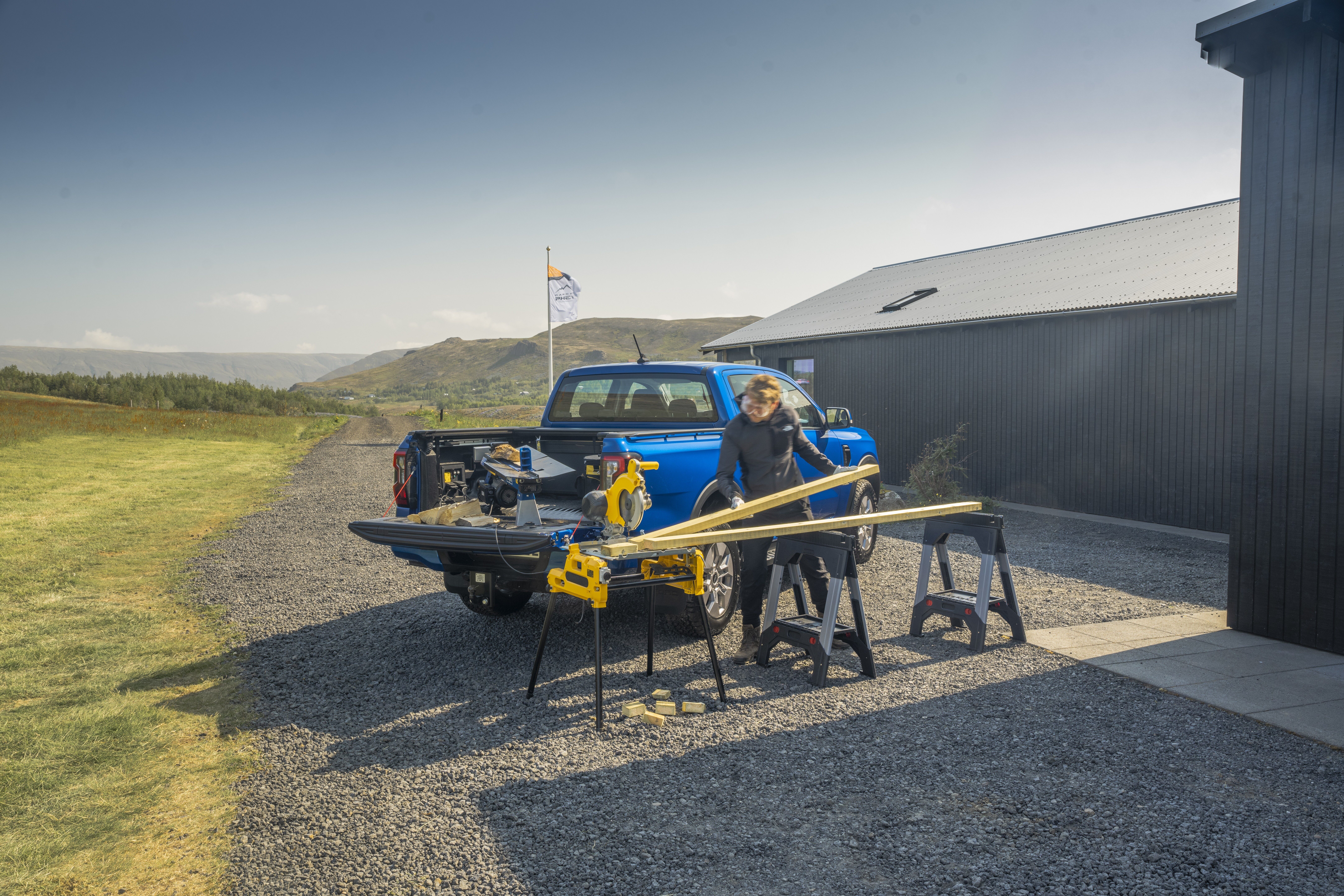 ▲Ranger PHEV新增Pro Power Onboard功能。（圖／翻攝自Ford）