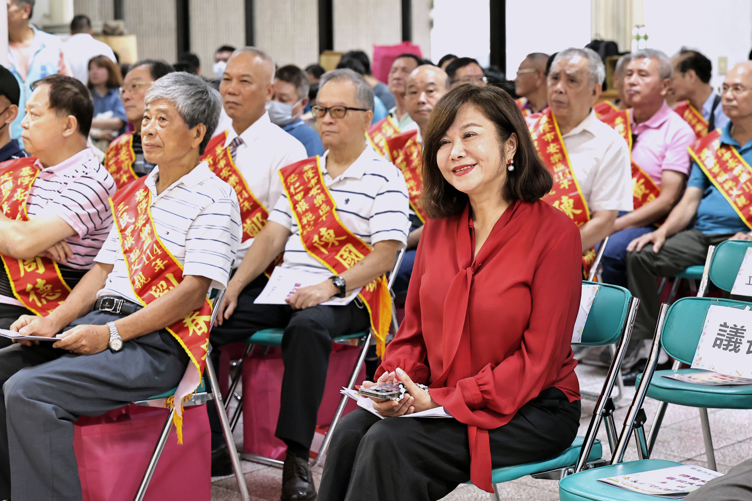 ▲基隆安樂區表揚27位模範父親。（圖／記者郭世賢翻攝）