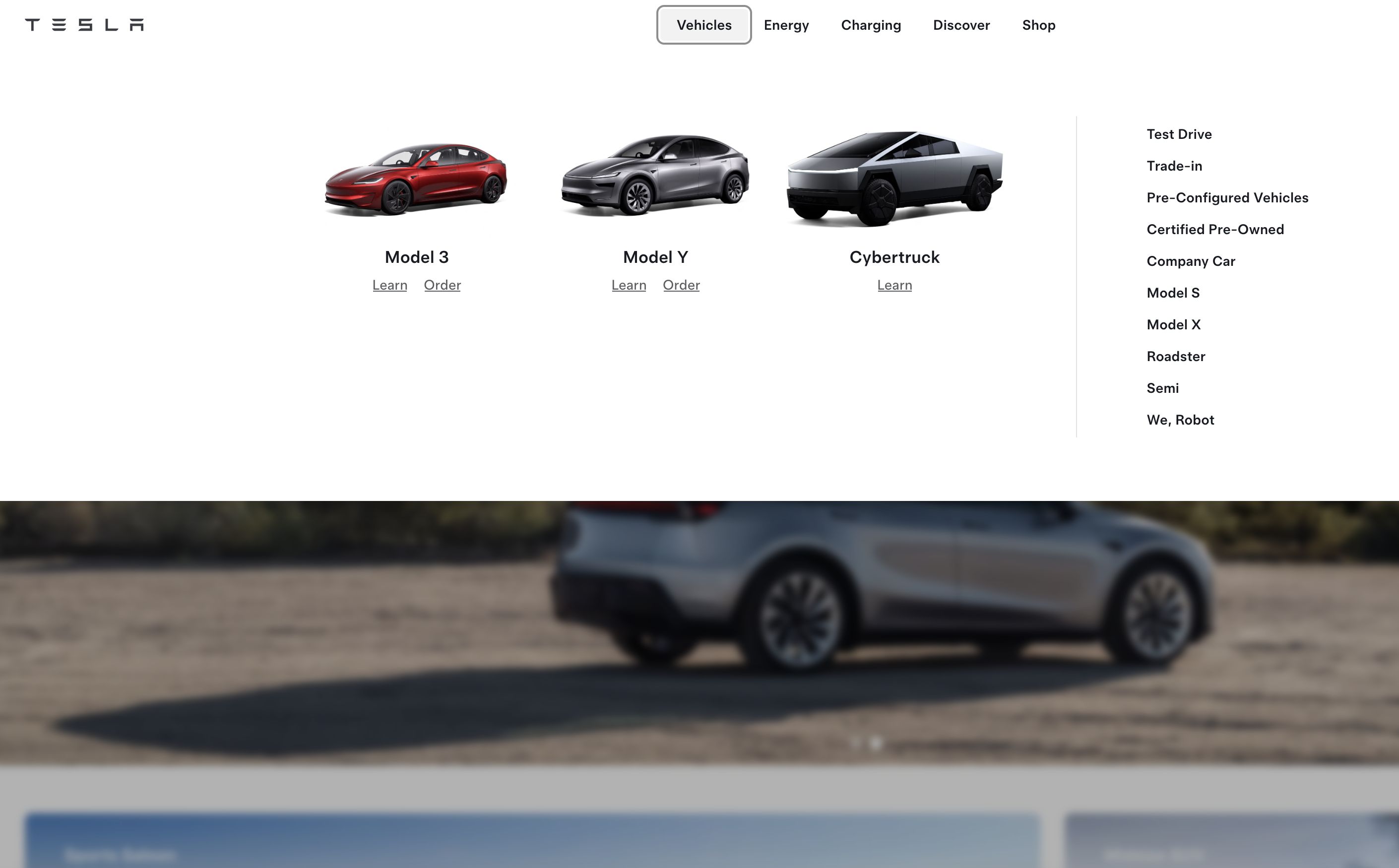 ▲特斯拉歐洲Model S、X下架。（圖／翻攝自特斯拉英國官網）