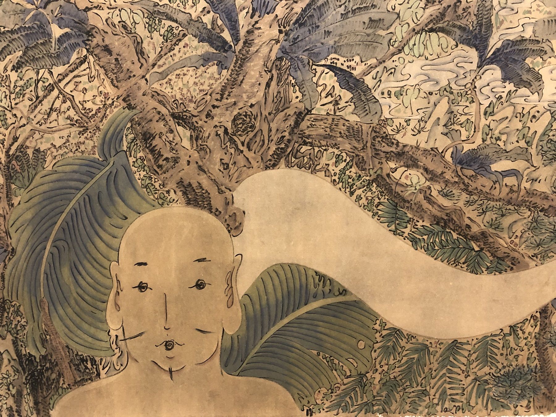 ▲現代山水詮釋心靈靜處 廖文豪水墨展新莊登場。（圖／新北市文化局提供）