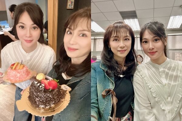 資深玉女歌手周子寒與熊家婕合照。（圖／翻攝自Facebook／周子寒）