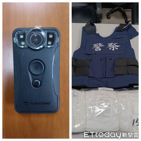 ▲台南市警局說明，現行配發6682組槍套與3118台密錄器，外勤警裝備已能滿足需求。（圖／記者林東良翻攝，下同）