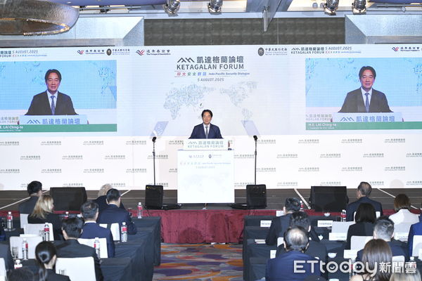 ▲▼總統賴清德出席「凱達格蘭論壇：2025印太安全對話」。（圖／記者湯興漢攝）