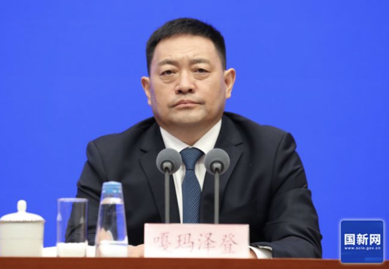 ▲西藏自治區黨委副書記、自治區主席嘎瑪澤登。（圖／翻攝國新網）