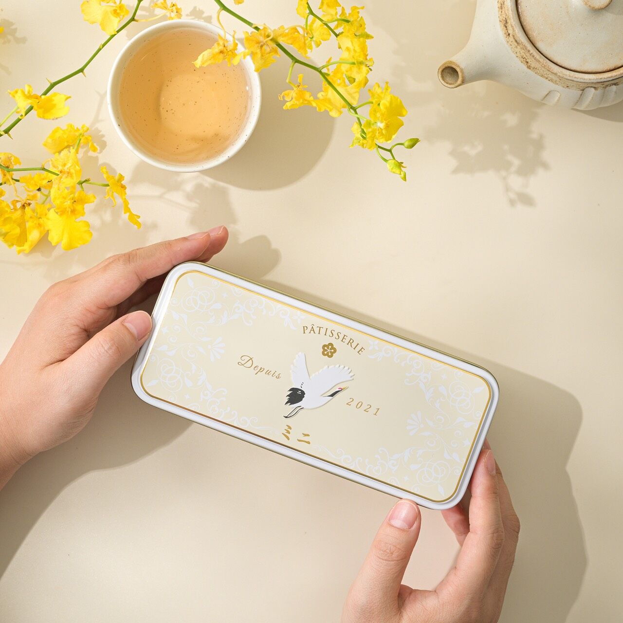 ▲▼甜點,日式,法式,鐵盒,新款,ミニ耘菓,鐵盒蛋糕,草莓,芒果。（圖／ミニ耘菓提供）