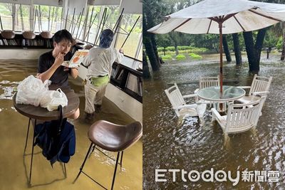 慘況曝！澎湖《及林春咖啡館》遭海水倒灌　損失至少50萬