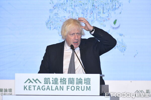 ▲▼第9屆「凱達格蘭論壇：2025印太安全對話」5日舉行。今年論壇特別邀請英國前首相強生（Boris Johnson）及法國前國民議會議長戴扈傑（Fran&ccedil;ois de Rugy）分別發表專題演講。（圖／記者湯興漢攝）